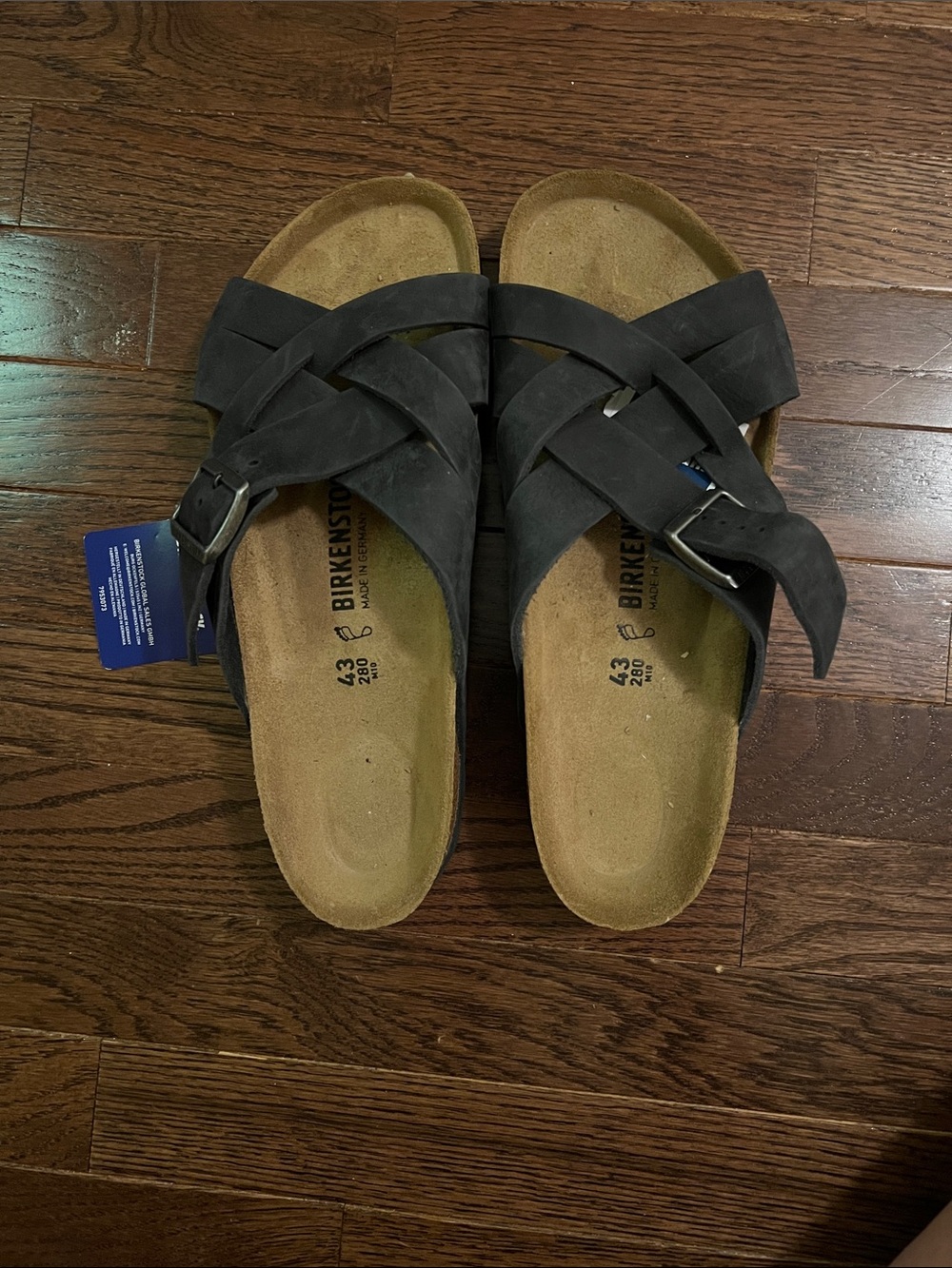Birkenstock Lugano Soft Footbed
Suede Leather 43